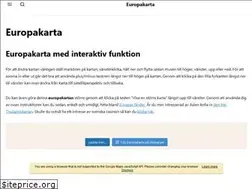 Sites similar to europakarta.se
