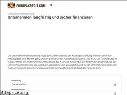 Sites similar to europakredit.com