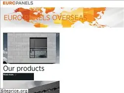 Sites similar to europanels.net