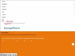Sites similar to europapoort.eerstekamer.nl