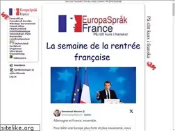 Sites similar to europasprak.com