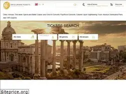 Sites similar to europaticket.com