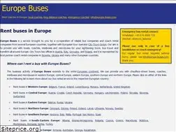 Sites similar to europe-buses.com