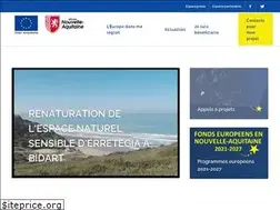 Sites similar to europe-en-nouvelle-aquitaine.eu