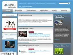 Sites similar to europe-finance.ru