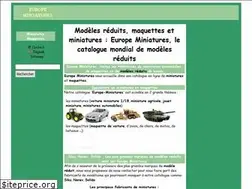 Sites similar to europe-miniatures.com