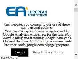 Sites similar to european-accreditation.org