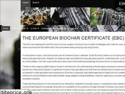 Sites similar to european-biochar.org