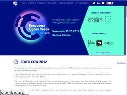 Sites similar to european-cyber-week.eu