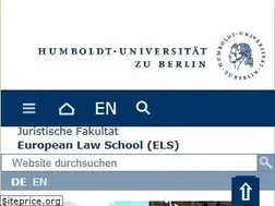 Sites similar to european-law-school.eu