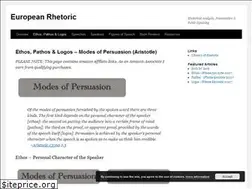 Sites similar to european-rhetoric.com