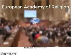 Sites similar to europeanacademyofreligion.org