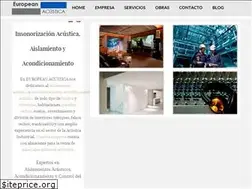 Sites similar to europeanacustica.com