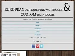 Sites similar to europeanantiquepine.com
