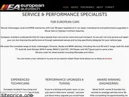 Sites similar to europeanautotech.com.au