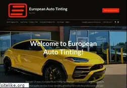 Sites similar to europeanautotinting.com