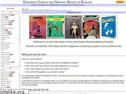 Sites similar to europeancomics.net