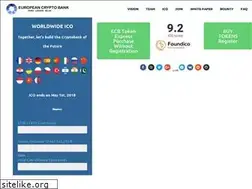 Sites similar to europeancryptobank.io