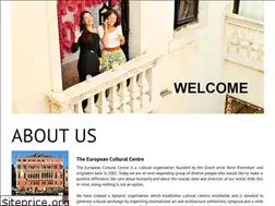 Sites similar to europeanculturalcentre.eu