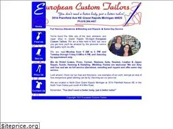 Sites similar to europeancustomtailors.com