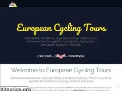 Sites similar to europeancyclingtours.com