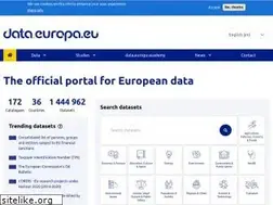 Sites similar to europeandataportal.eu