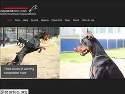 Sites similar to europeandobermanstud.com