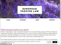 Sites similar to europeanfashionlaw.com