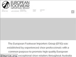 Sites similar to europeanfootwear.com.au