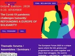 Sites similar to europeanforum.eu