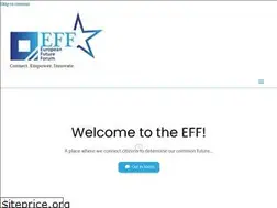 Sites similar to europeanfutureforum.eu