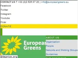Sites similar to europeangreens.eu