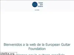 Sites similar to europeanguitarfoundation.com