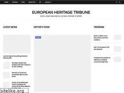 Sites similar to europeanheritagetribune.eu