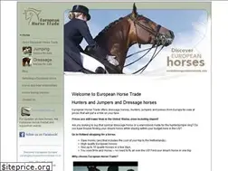 Sites similar to europeanhorsetrade.com