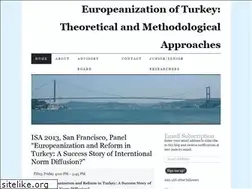 Sites similar to europeanizationofturkey.wordpress.com