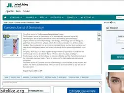 Sites similar to europeanjournalofdermatology.com