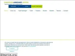 Sites similar to europeanlanguagecentre.nl