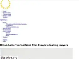 Sites similar to europeanlawyers.org