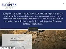 Sites similar to europeanlithium.com