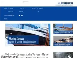 Sites similar to europeanmarinesurveys.com