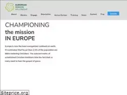 Sites similar to europeanmission.org