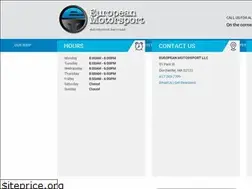 Sites similar to europeanmotorsportllc.com