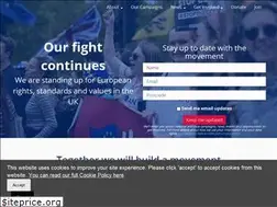 Sites similar to europeanmovement.co.uk