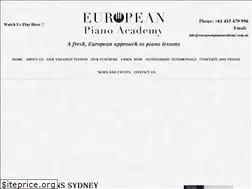 Sites similar to europeanpianoacademy.com.au