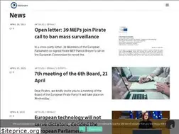 Sites similar to europeanpirateparty.eu
