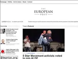 Sites similar to europeanpost.co