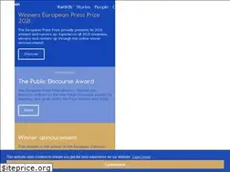 Sites similar to europeanpressprize.com