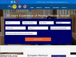 Sites similar to europeanremovalservices.co.uk