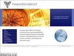 Sites similar to europeanriskcapital.com